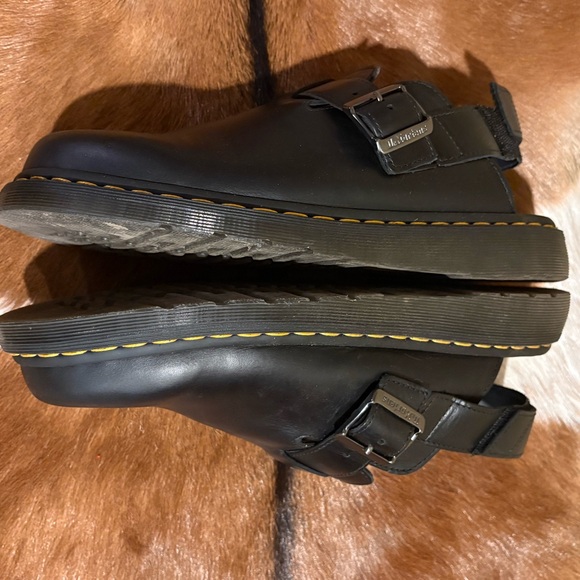 Dr Martens Sandal clogs with Yellow Stitching like new size 11 - Picture 6 of 7